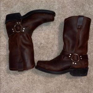 Cody James Brown Leather Boots